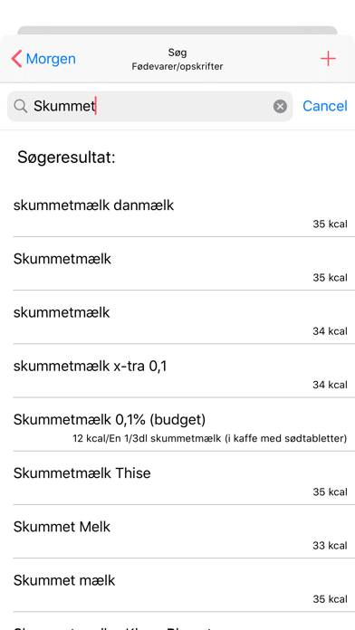 Screenshot #2 pour Kalorietæller