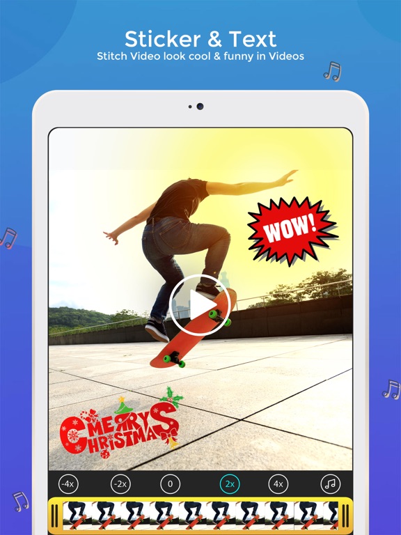 SpeedPro Slow speed video edit iPad screenshot