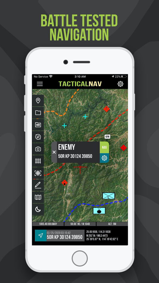 #1. Tactical NAV (iOS) 由: TacNav Systems LLC