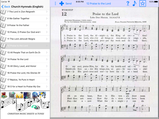 Screenshot #6 pour Christian music Score Premium