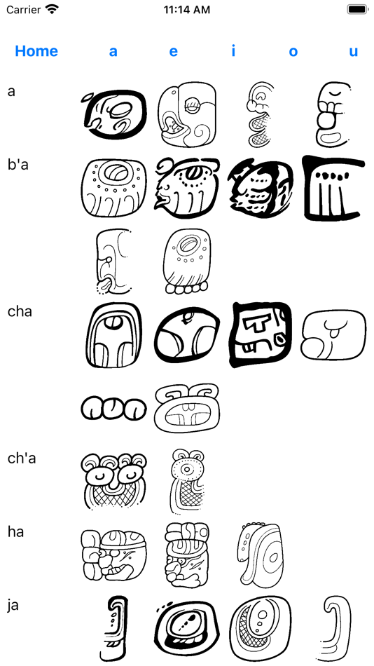 #8. Ancient Maya App (iOS) Av: Stephen McDonald