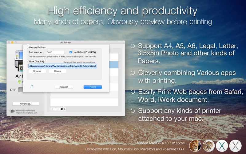 Screenshot #3 pour Air Printer - Print Server