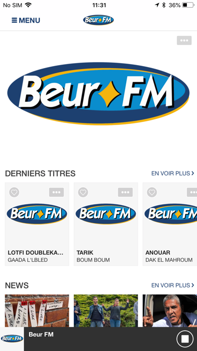 Screenshot #1 pour Beur FM