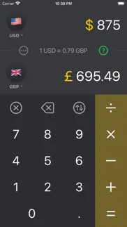 currency converter iphone screenshot 2