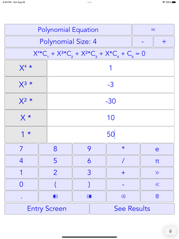 Polynomials and Linear Systems Screenshots