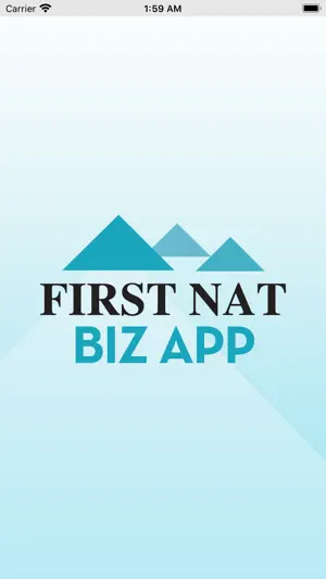 First Nat Biz App screenshot 1