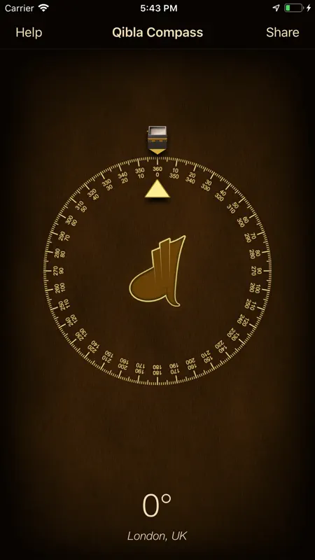 Qibla finder: Qibla Compass screenshot 1 of 4
