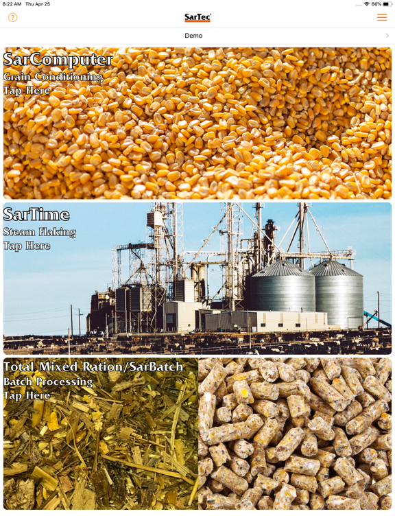 SarTec iPad screenshot 1 - Business app