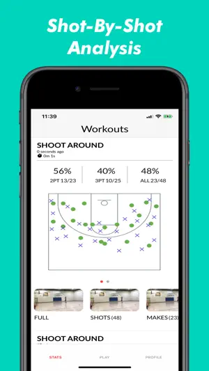 Shot Count - Basketball AI screenshot 1