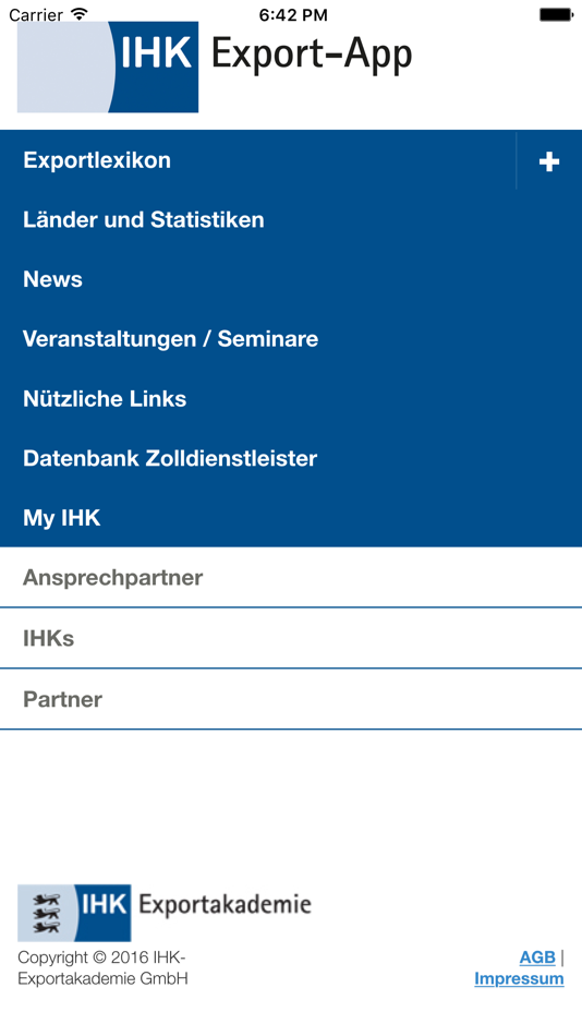 #1. Export App (iOS) 由: Telenorma AG