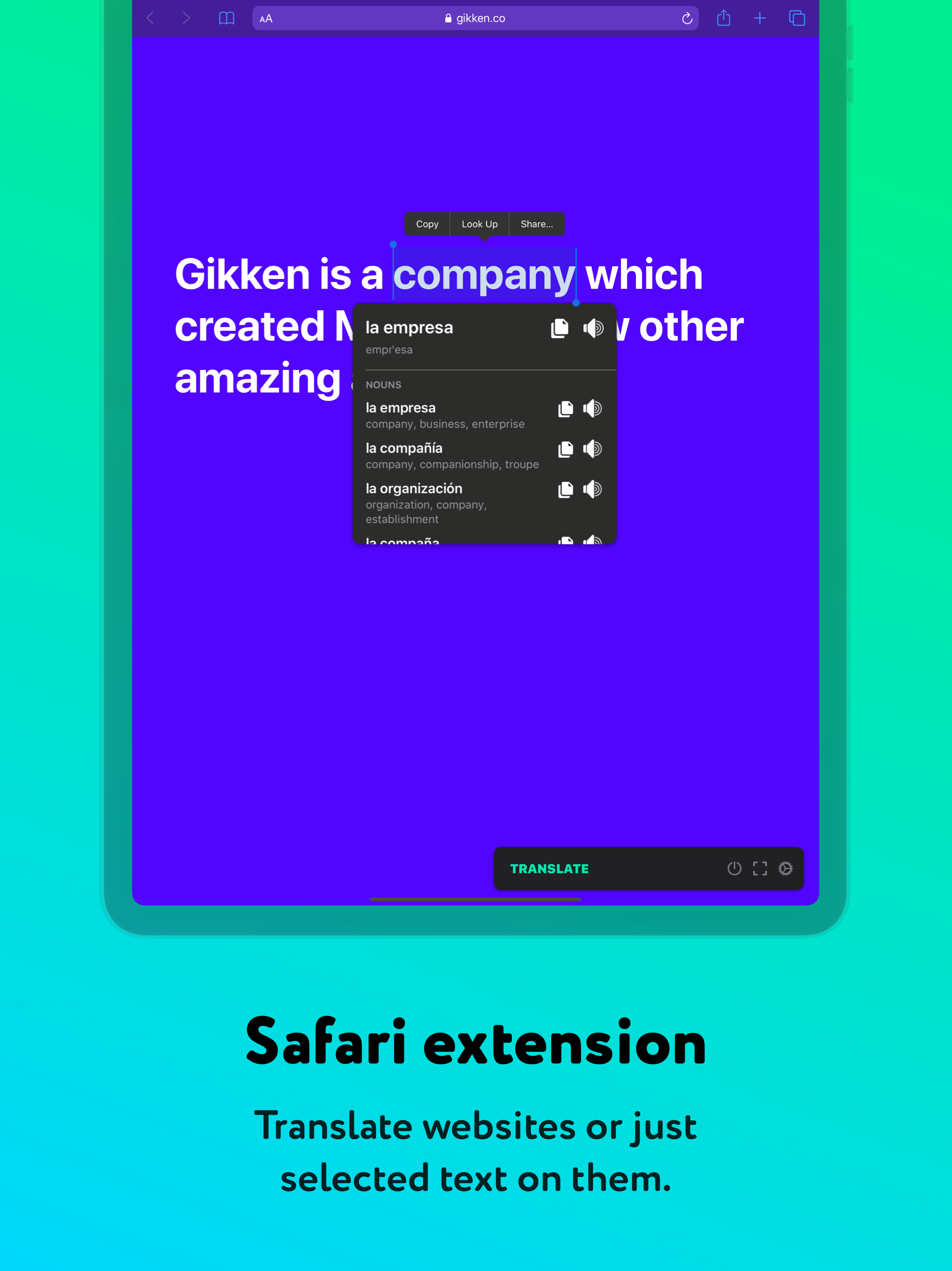 Mate Translate – AI translator