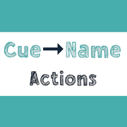 Cue Name - Actions