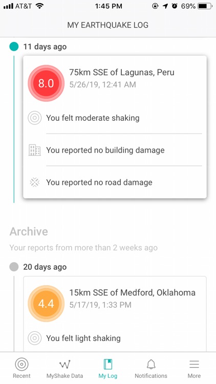 MyShake Earthquake Alerts