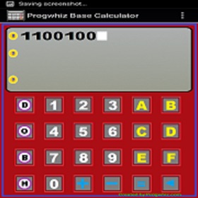 螢幕擷取畫面 (1) Progwhiz Base Calculator Pro