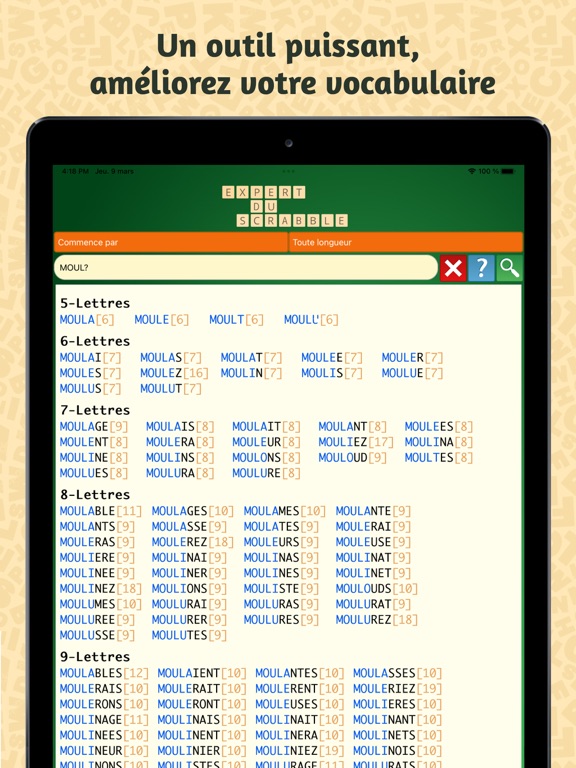 Screenshot #5 pour Expert des mots - dictionnaire