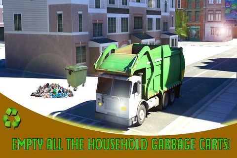 都市ごみ収集車シミュレータ - Garbage Truckのおすすめ画像4