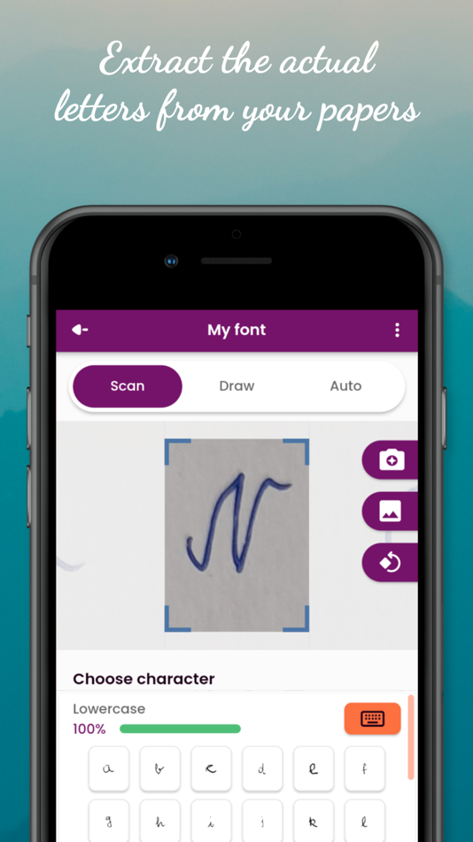 #5. Calligrapher: Handwriting Font (iOS) 由: KREATIVITY APPS SRL