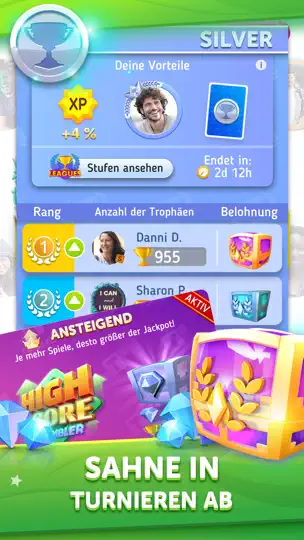Screenshot von Scrabble® GO - Wort-Spaß! auf dem iPhone 6