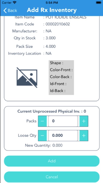 PrimeInventory Screenshot