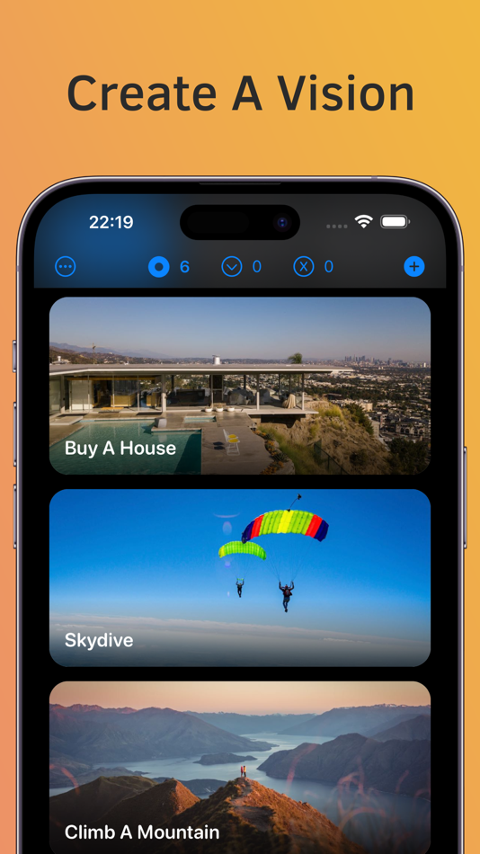 #2. Goals Of My Life (iOS) By: Dmytro Obertynskyi