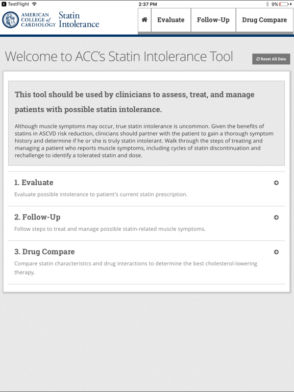 Screenshot #5 pour Statin Intolerance