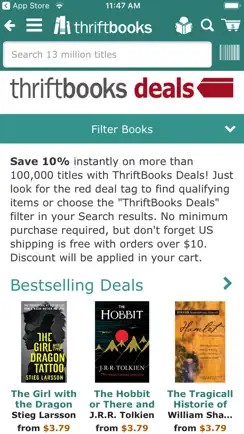 ThriftBooks: New & Used Books iPhone image 3