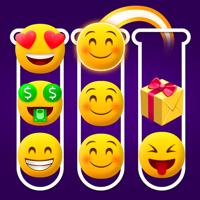 Emoji Puzzle Sort Brain Game