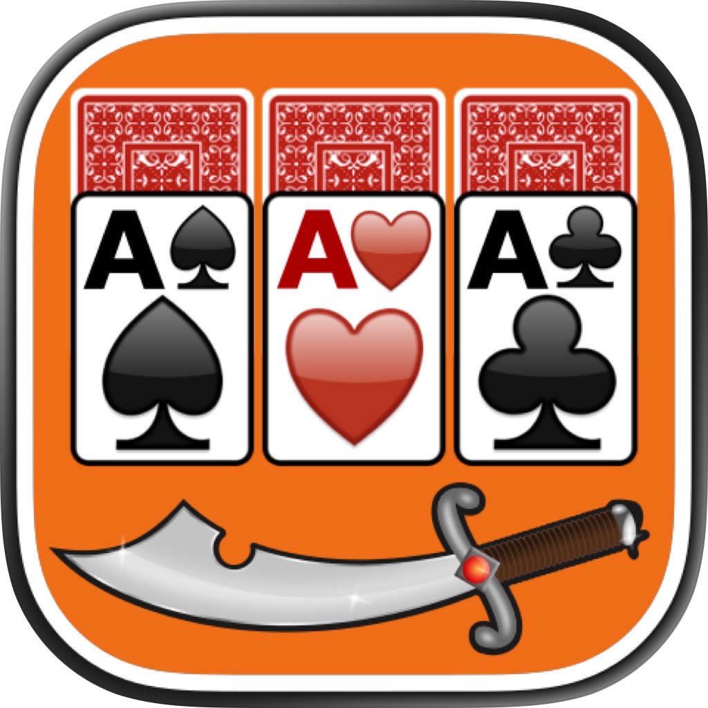Apple App Store cover for Forty Thieves Solitaire!