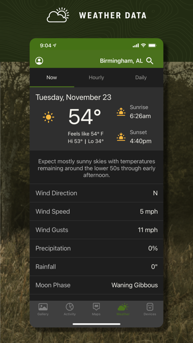 Moultrie Screenshot