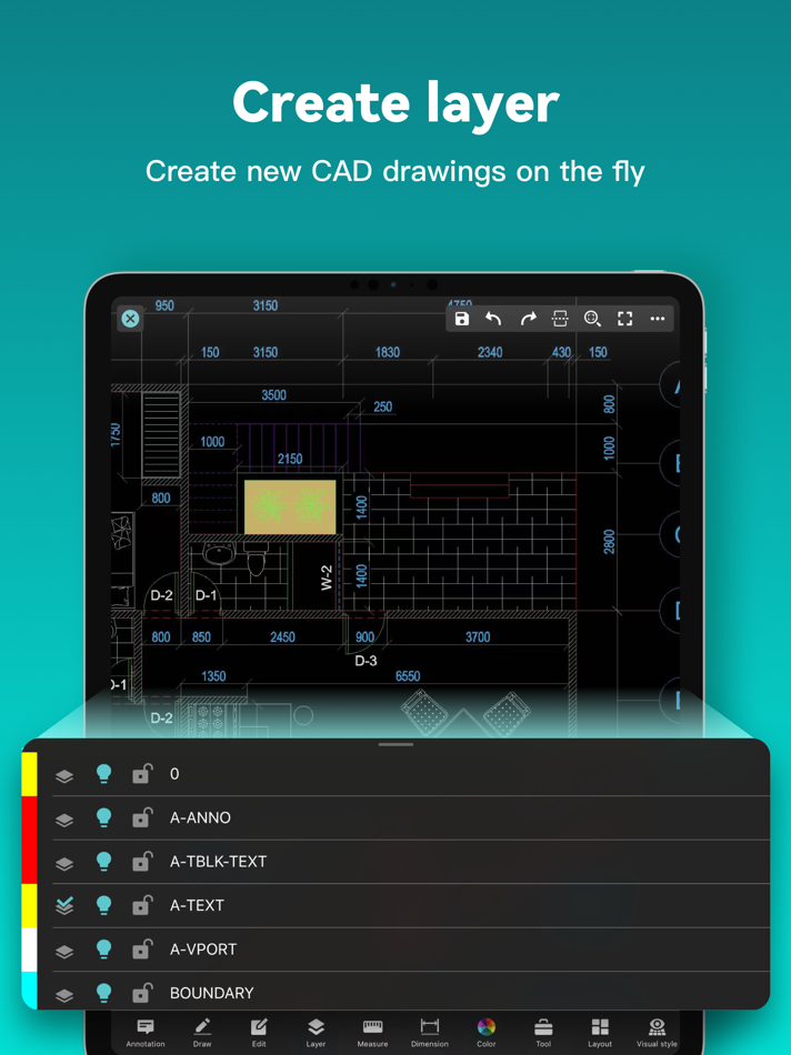 #5. DWG FastView-CAD Viewer&Editor (iOS) Által: Gstarsoft Co., Ltd