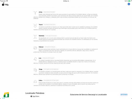 DesdePy iPad screenshot 4 - Entertainment app