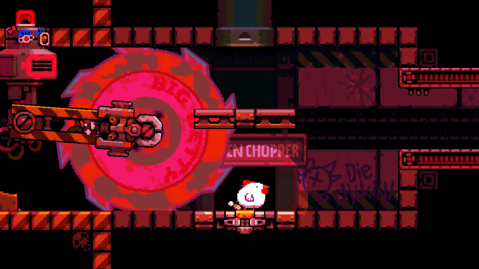 #2. Bomb Chicken (iOS) Door: Nitrome