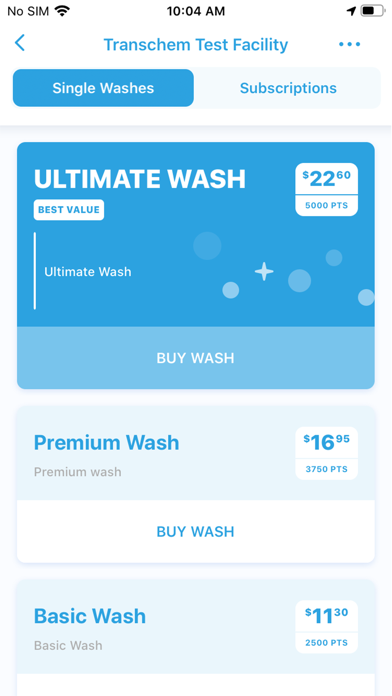 Transchem Car Wash Screenshot