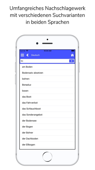 Screenshot #3 pour Wörterbuch Rumantsch Puter