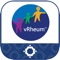 vRheum is a research study app that tracks symptoms and collects patient reported outcomes in children and young adults with childhood-onset rheumatic diseases and their parents