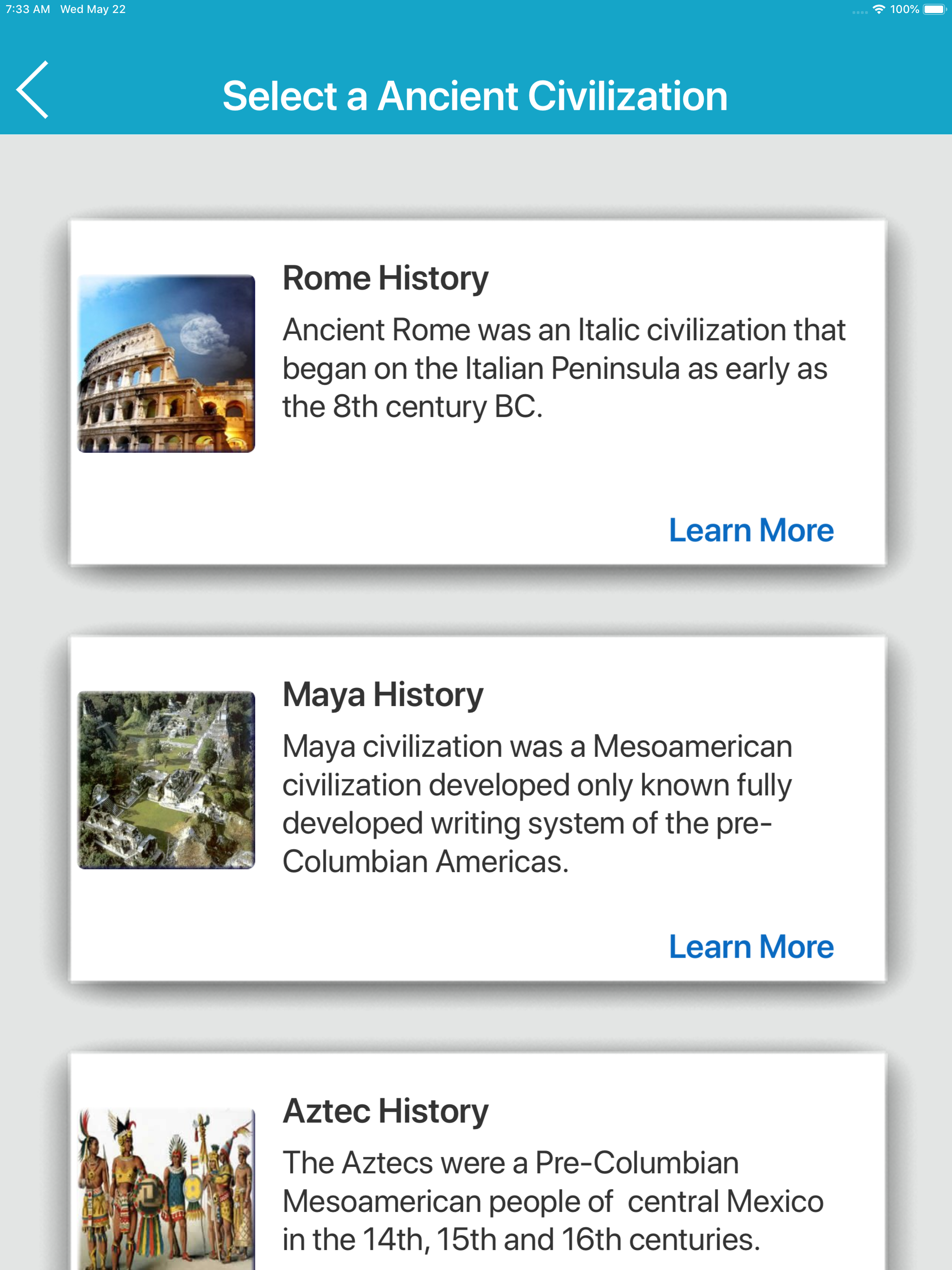 Ancient History Quiz
