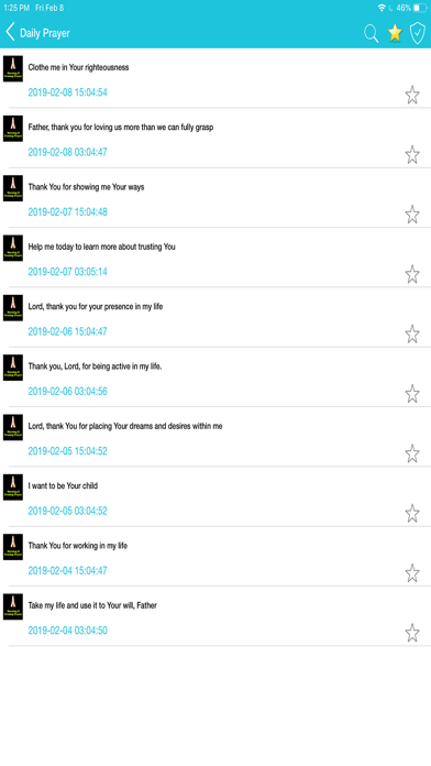 Screenshot #1 pour Daily Prayer-Morning & Evening