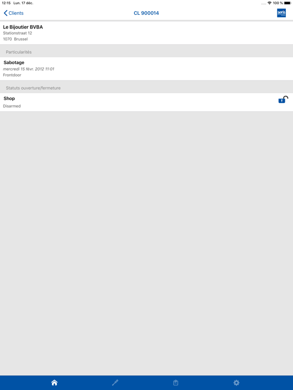 Screenshot #6 pour My SERIS Technician