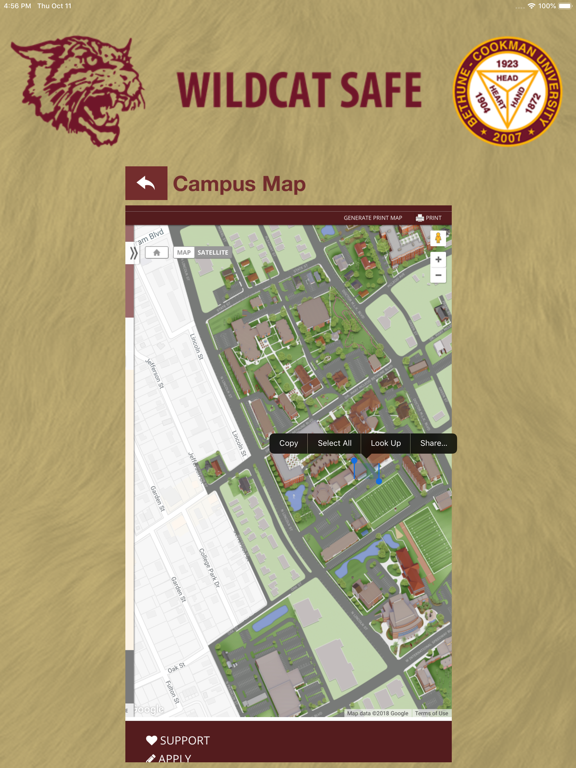 Wildcat Safe iPad screenshot 6 - Education app