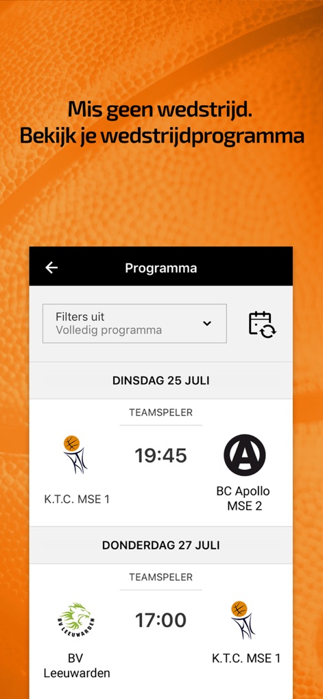 Sportlink Court - Sports App | MWM