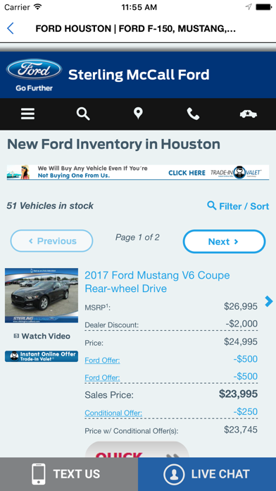 Screenshot 4 of Group 1 Ford Southwest Houston App