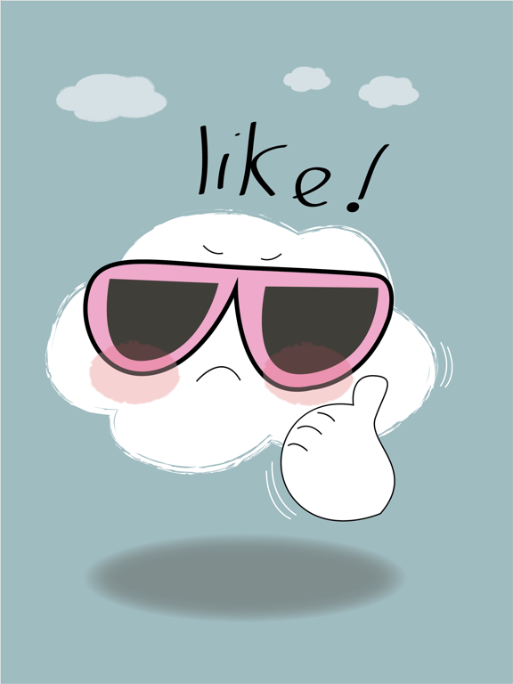 Screenshot #5 pour Cute Cloud Stickers