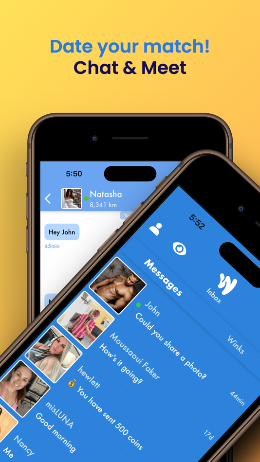 #4. Wink – Date, Chat & Connect (iOS) Podle: Christopher Nassar