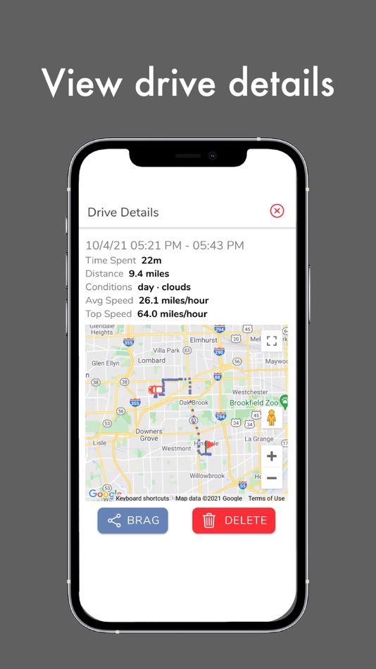 #8. Road Buddy - Driving Log (iOS) Podle: Dinky Labs, LLC.