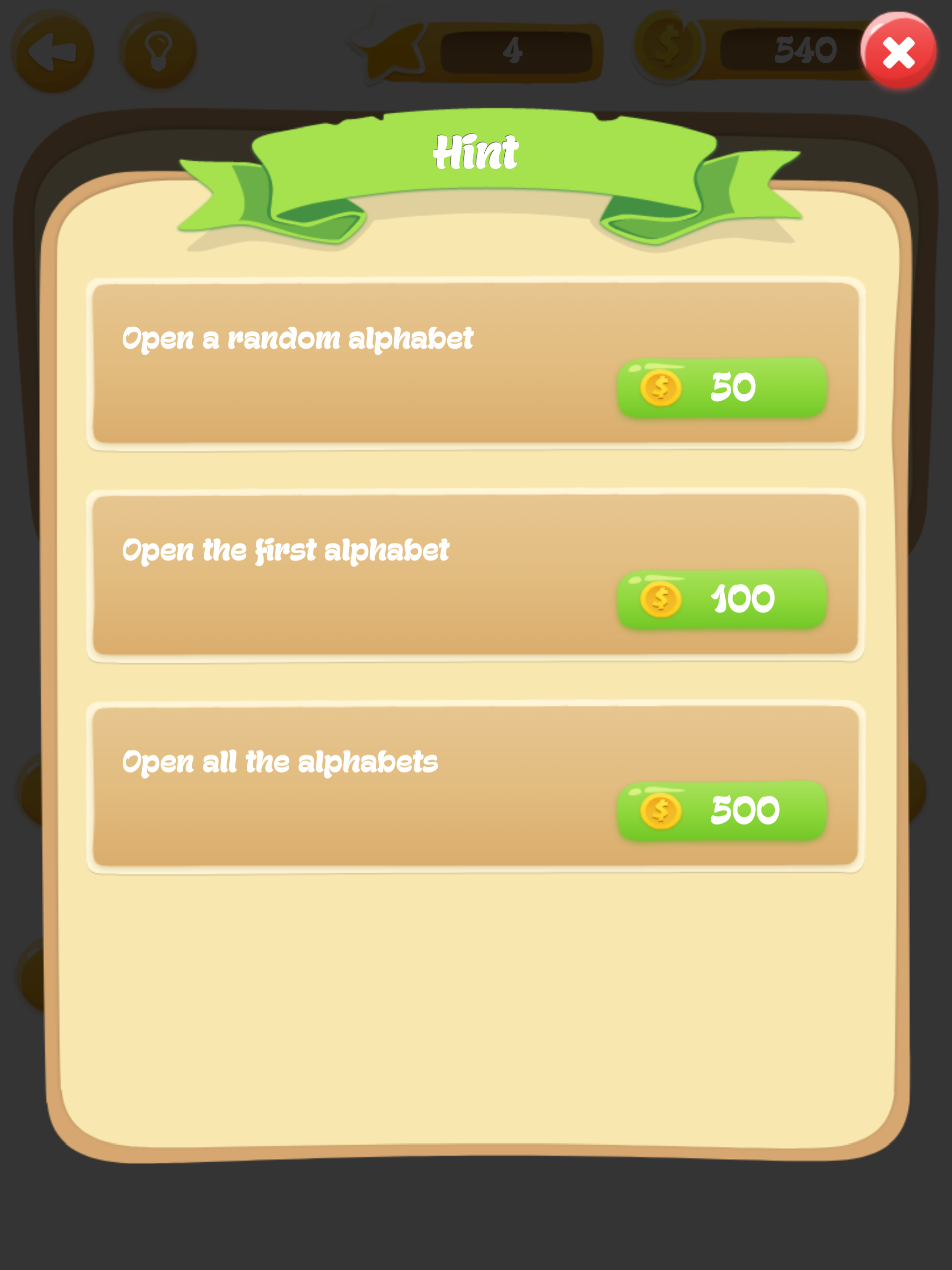 Proverbs Game - Word Puzzle