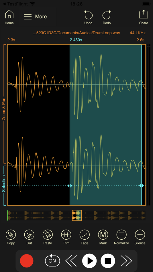 #5. Wavebox Audio Editor (macOS) 由: Luis Rivas
