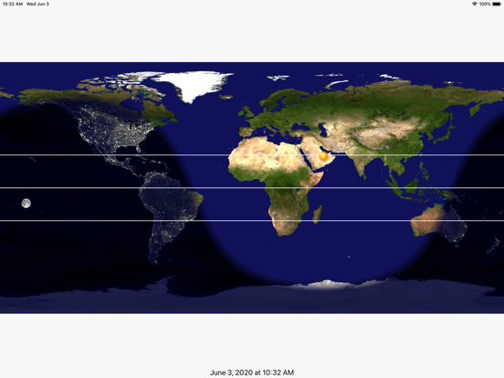 Day & Night Map iPad screenshot 1