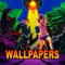 The wallpaper mobile app offers fans the opportunity to decorate their devices with stylish and epic wallpapers