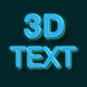 3D Text-AI Art Word Font Maker