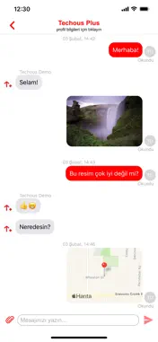 Techous Messenger screenshot 2